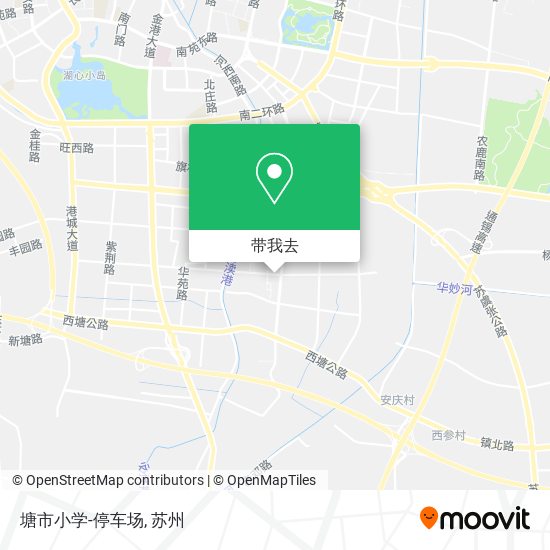 塘市小学-停车场地图