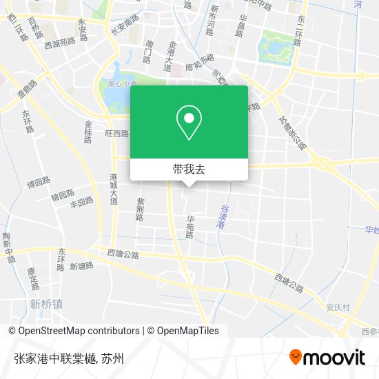 张家港中联棠樾地图