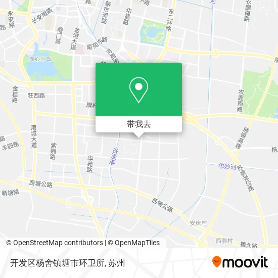 开发区杨舍镇塘市环卫所地图