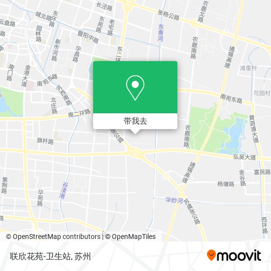 联欣花苑-卫生站地图
