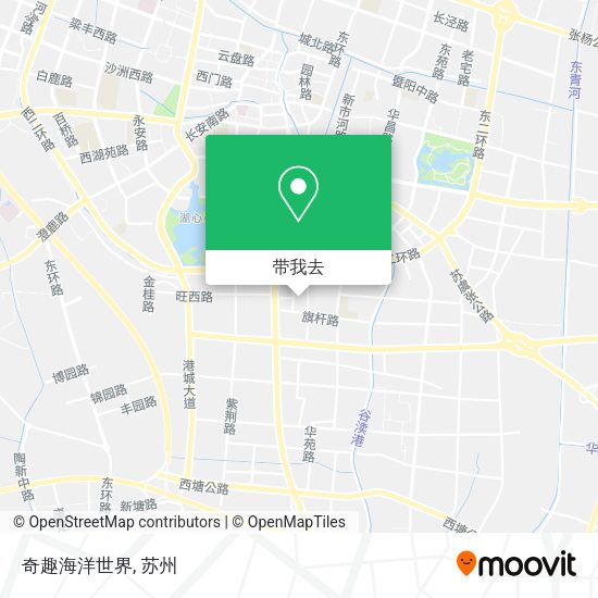 奇趣海洋世界地图