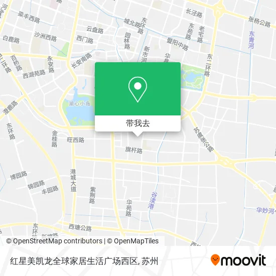 红星美凯龙全球家居生活广场西区地图