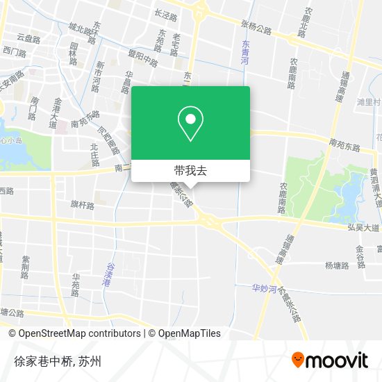徐家巷中桥地图