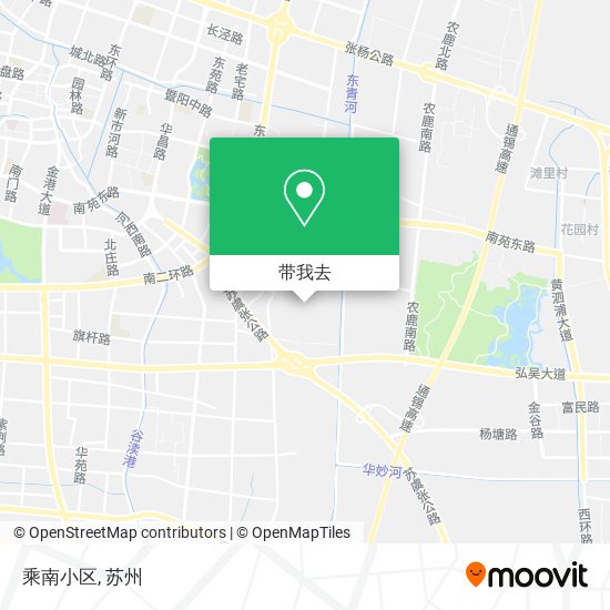 乘南小区地图