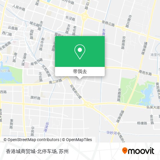 香港城商贸城-北停车场地图