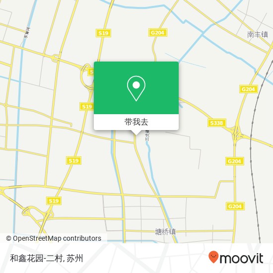和鑫花园-二村地图