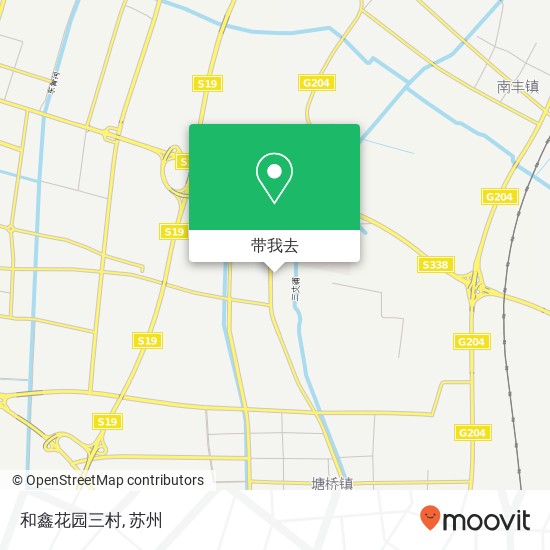 和鑫花园三村地图
