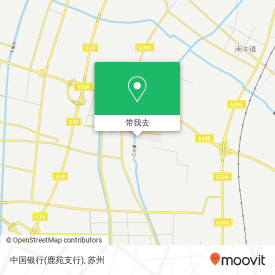 中国银行(鹿苑支行)地图