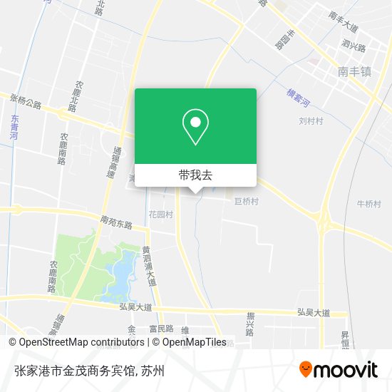 张家港市金茂商务宾馆地图