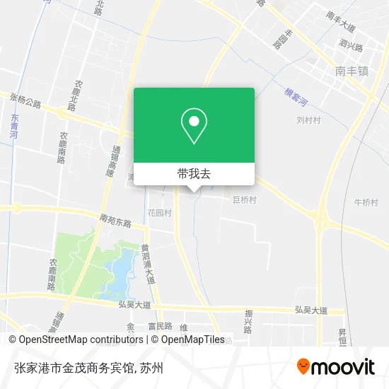 张家港市金茂商务宾馆地图