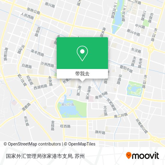 国家外汇管理局张家港市支局地图
