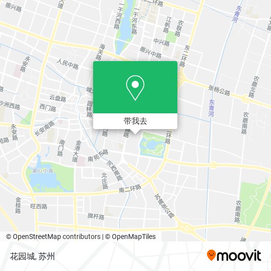 花园城地图