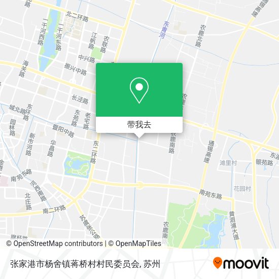 张家港市杨舍镇蒋桥村村民委员会地图