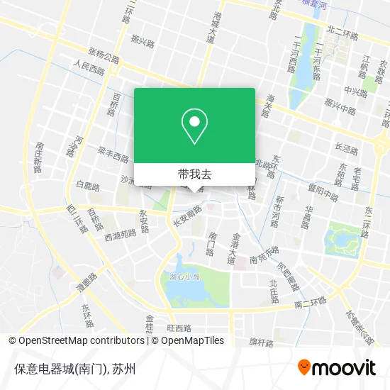 保意电器城(南门)地图