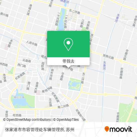 张家港市市容管理处车辆管理所地图