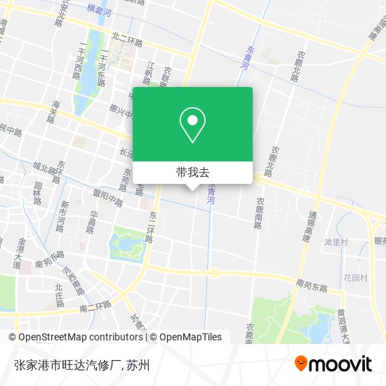 张家港市旺达汽修厂地图