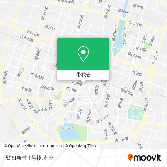 暨阳新村-1号楼地图