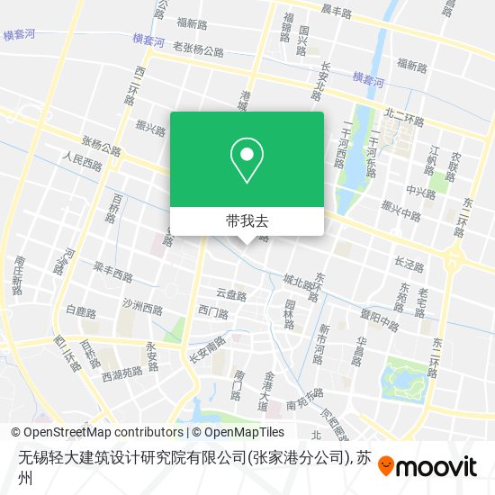 无锡轻大建筑设计研究院有限公司(张家港分公司)地图