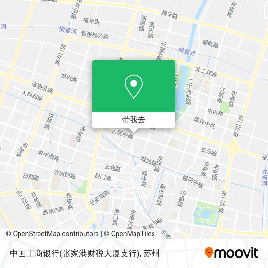 中国工商银行(张家港财税大厦支行)地图