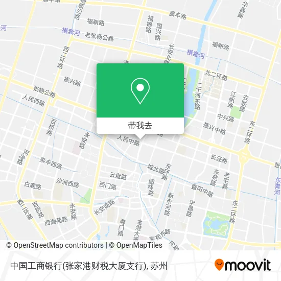 中国工商银行(张家港财税大厦支行)地图