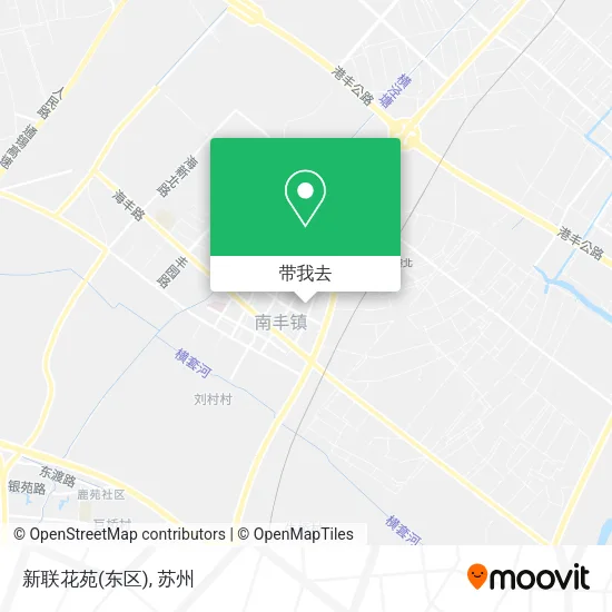 新联花苑(东区)地图