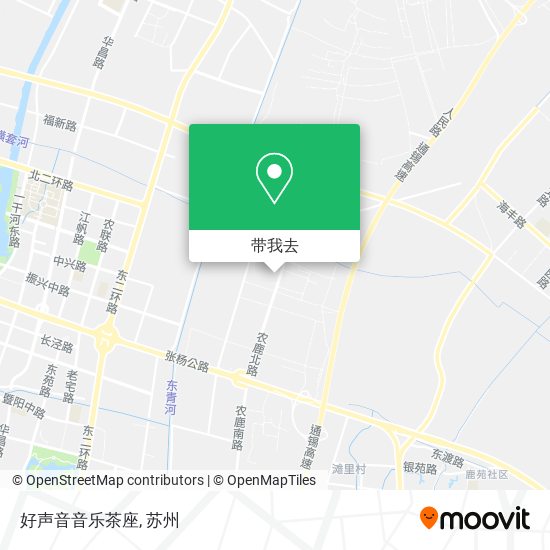 好声音音乐茶座地图