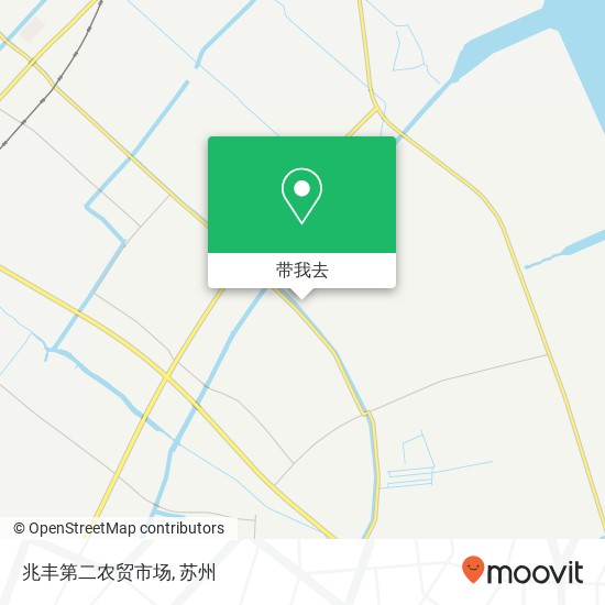 兆丰第二农贸市场地图