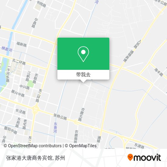 张家港大唐商务宾馆地图
