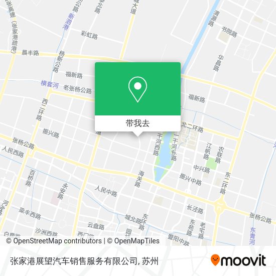 张家港展望汽车销售服务有限公司地图