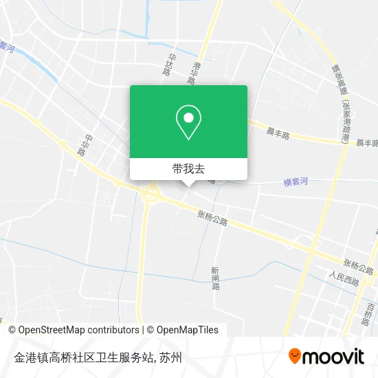 金港镇高桥社区卫生服务站地图
