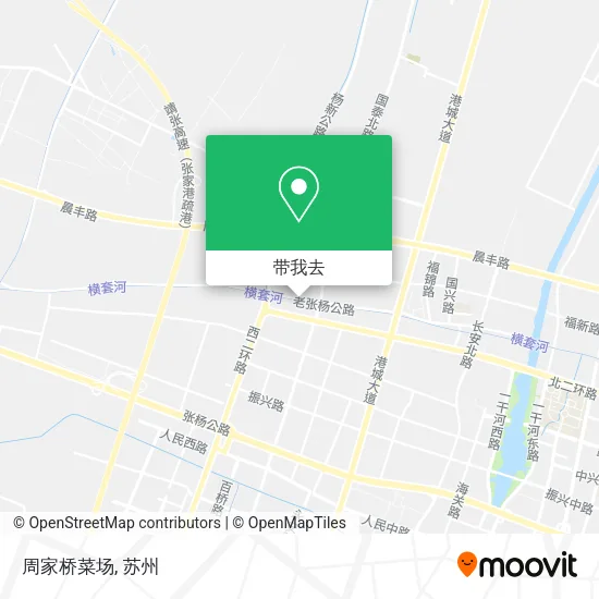 周家桥菜场地图