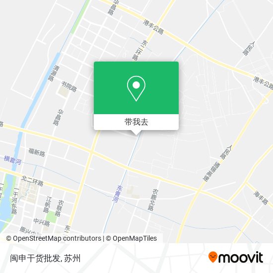 闽申干货批发地图