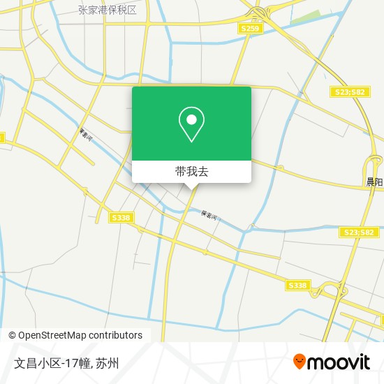 文昌小区-17幢地图