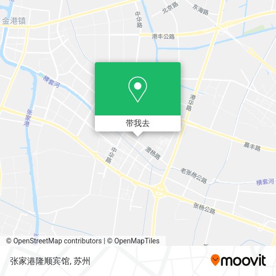 张家港隆顺宾馆地图