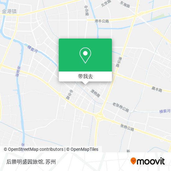 后塍明盛园旅馆地图