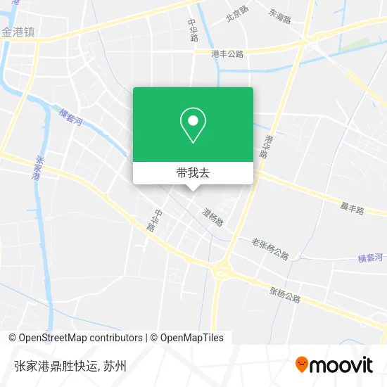 张家港鼎胜快运地图