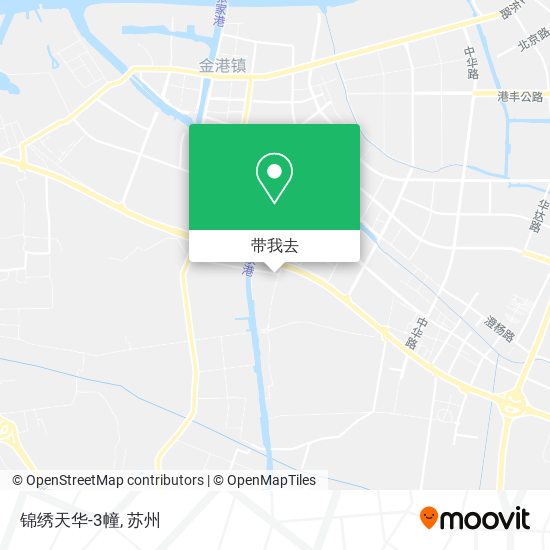 锦绣天华-3幢地图