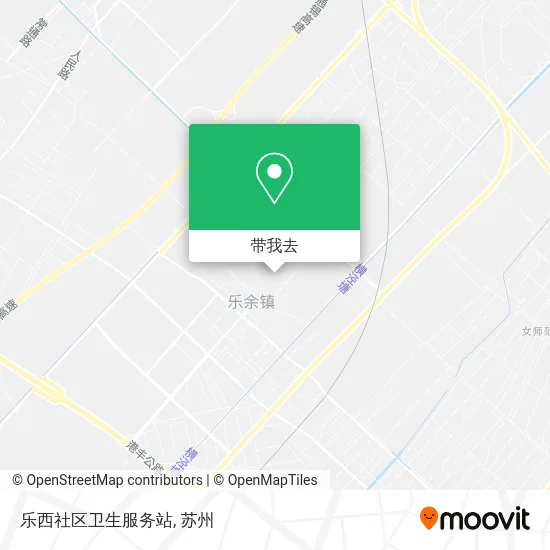 乐西社区卫生服务站地图