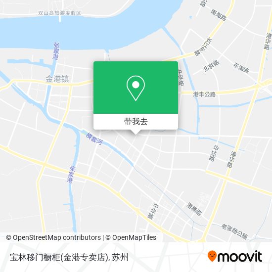 宝林移门橱柜(金港专卖店)地图