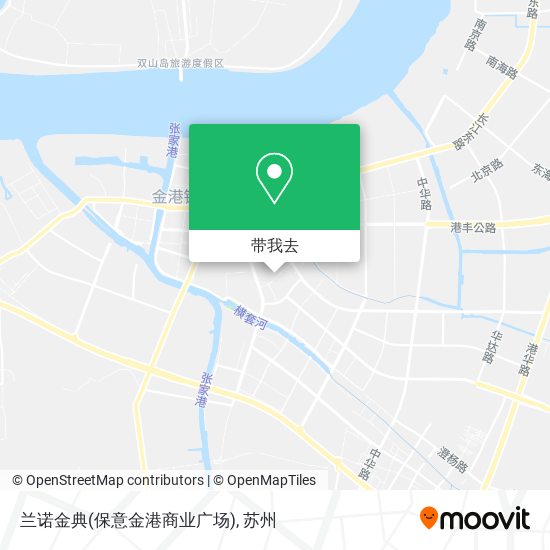 兰诺金典(保意金港商业广场)地图