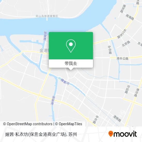 娅茜·私衣坊(保意金港商业广场)地图