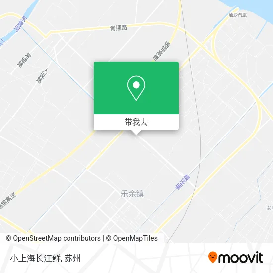 小上海长江鲜地图