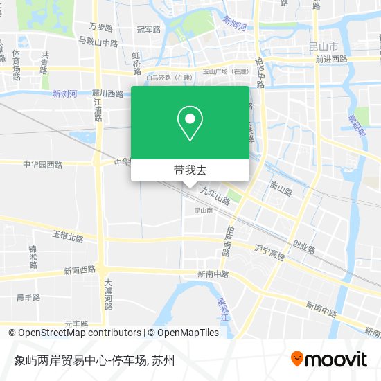 象屿两岸贸易中心-停车场地图