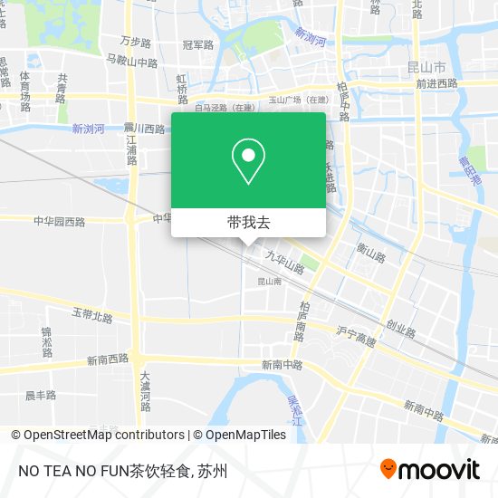 NO TEA NO FUN茶饮轻食地图