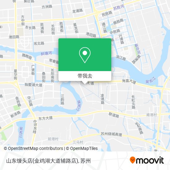 山东馒头店(金鸡湖大道辅路店)地图