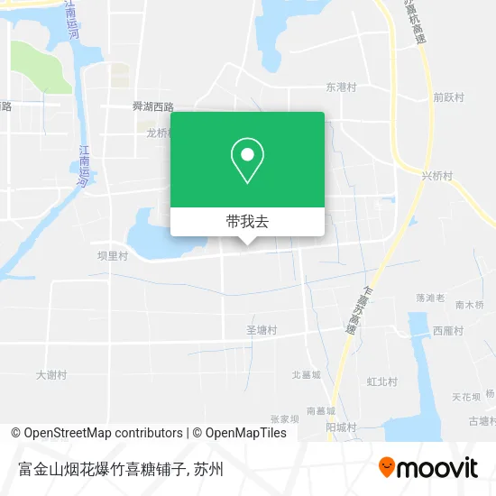 富金山烟花爆竹喜糖铺子地图