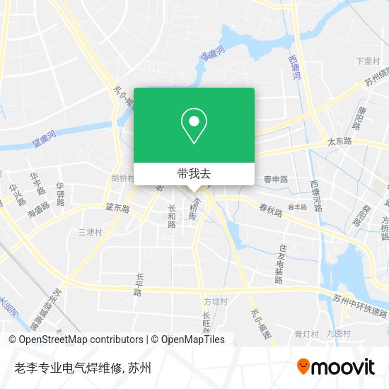 老李专业电气焊维修地图