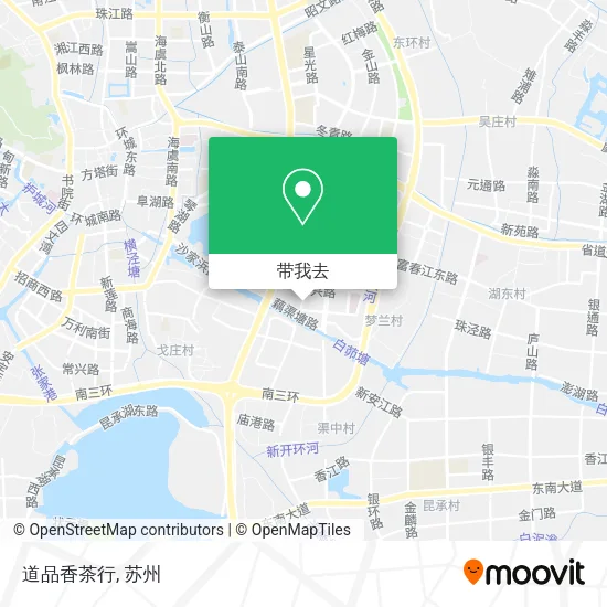 道品香茶行地图