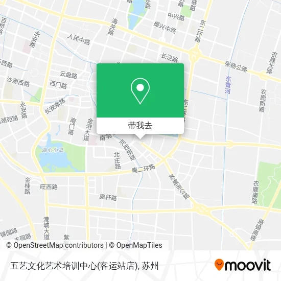 五艺文化艺术培训中心(客运站店)地图