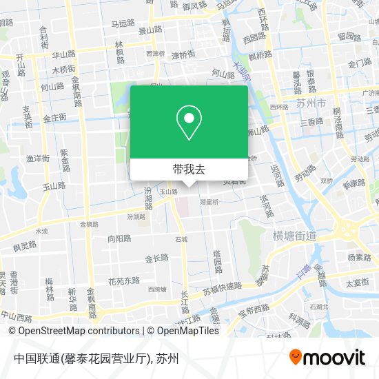 中国联通(馨泰花园营业厅)地图